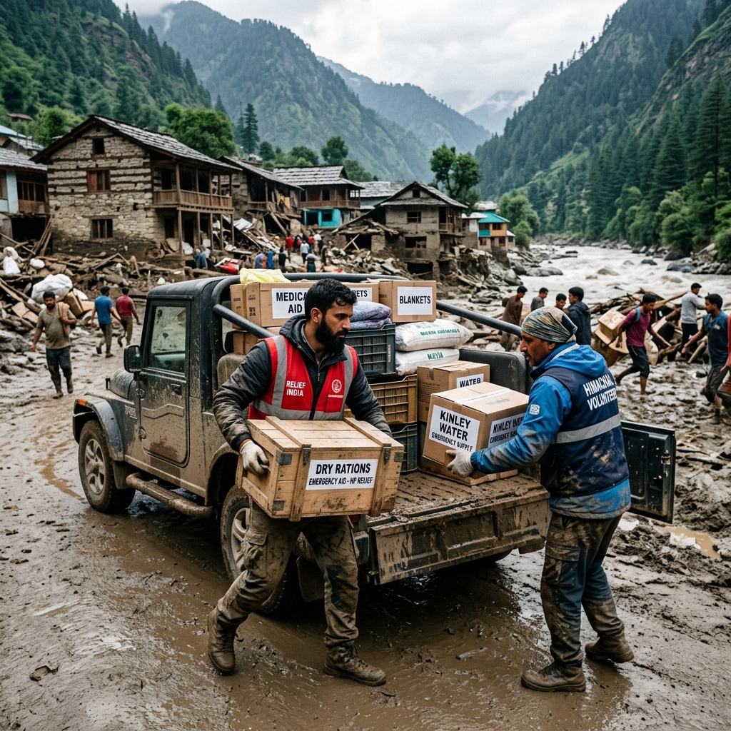 Flood Relief Distribution