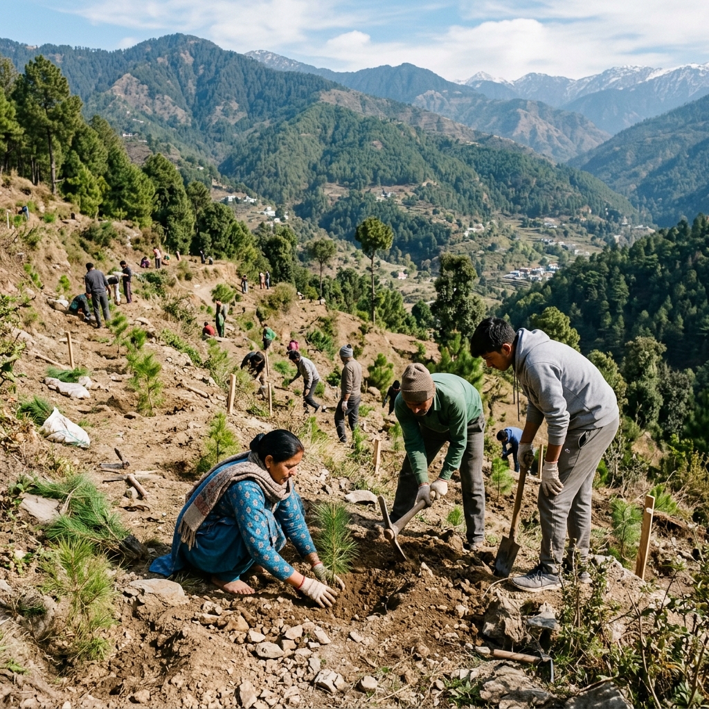 Tree Plantation Drive - Solan